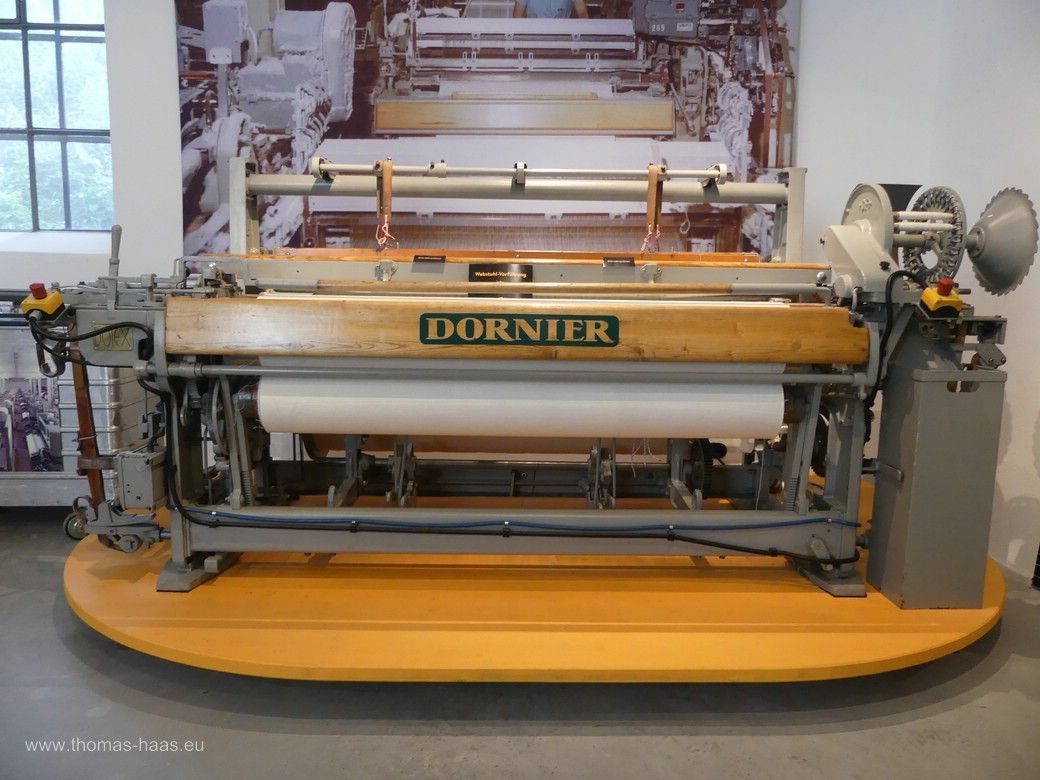Im ERBA-Museum: Ein Dornier Webstuhl Im ERBA-Museum: Ein Dornier Webstuhl!