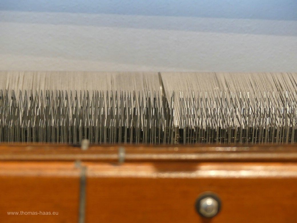 Dornier Webstuhl - Detail... Dornier Webstuhl - Detail...