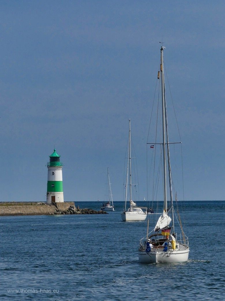 Der Leuchtturm Schleimünde, Juli 2024