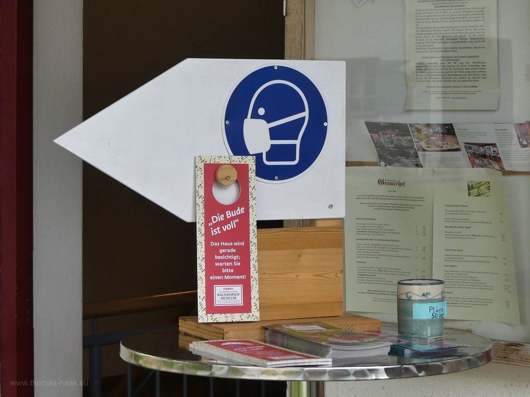 Museumsbesuch unter Pandemie-Bedingungen, Illerbeuren 2021 Museumsbesuch unter Pandemie-Bedingungen, Illerbeuren 2021