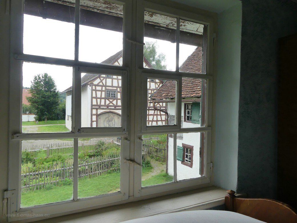 Fensterblick im Alten Museumsdorf - Illerbeuren 2021 Fensterblick im Alten Museumsdorf - Illerbeuren 2021