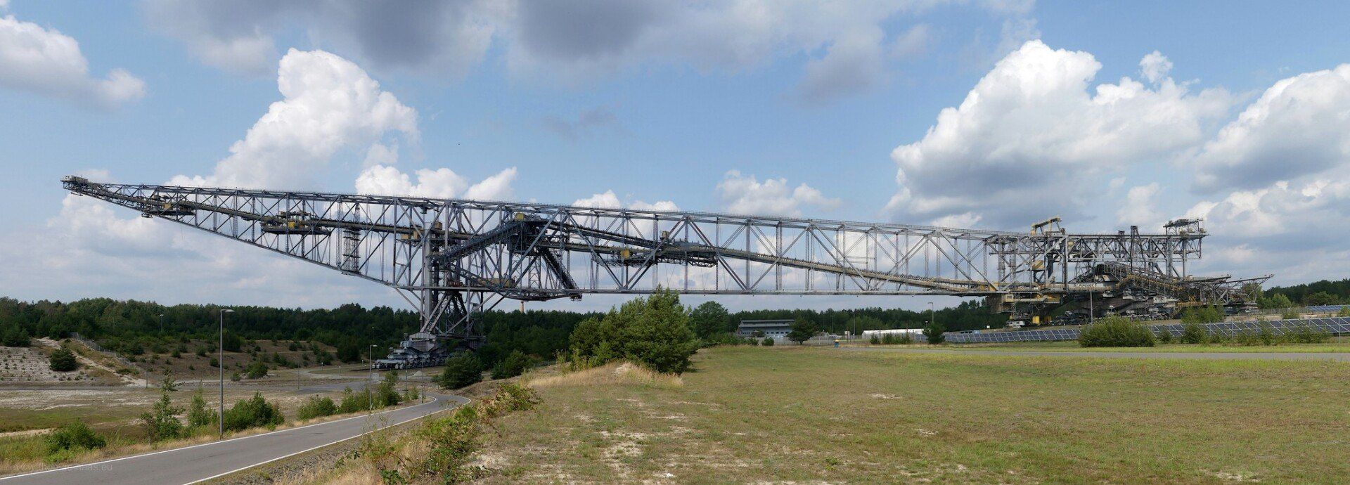 F60 - Die Abraumförderbrücke in Lichterfeld, aus ca. 20 Bildern gestiched, August 2021, Thomas Haas F60 - Die Abraumförderbrücke in Lichterfeld, aus ca. 20 Bildern gestiched, August 2021, Thomas Haas