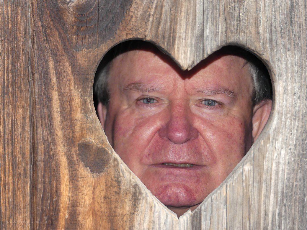 Das Häuschen mit dem Herz... Man(n) darf auch mal etwas Blödsinn machen...