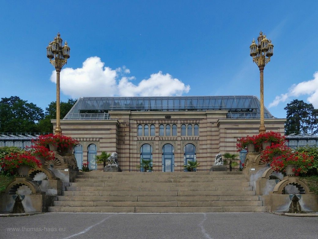 Das Maurische Landhaus, frontal - Wilhelma 2023 Das Maurische Landhaus, frontal - Wilhelma 2023