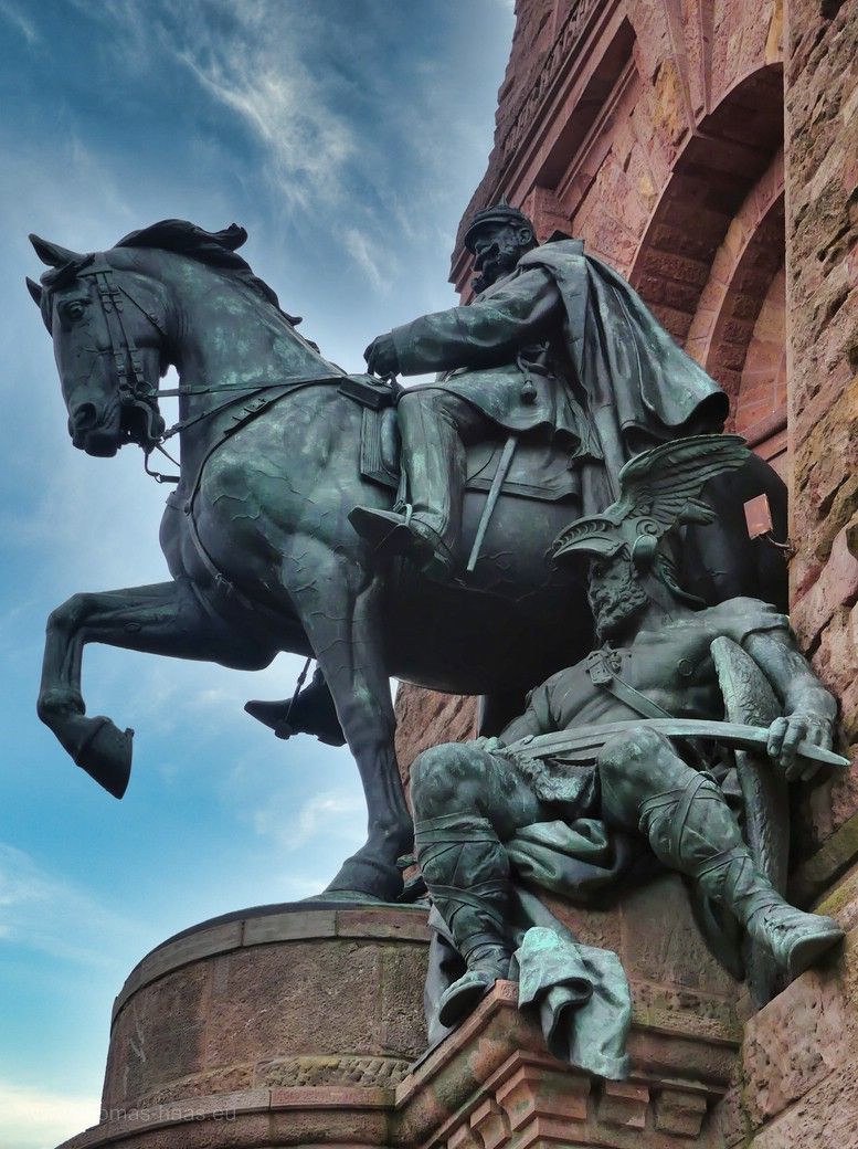 Reiterstandbild Wilhelm I. - Kyffhäuser, 2023 Kaiser Wilhelm I., sein Reiterstandbild, das Denkmal am Kyffhäuser