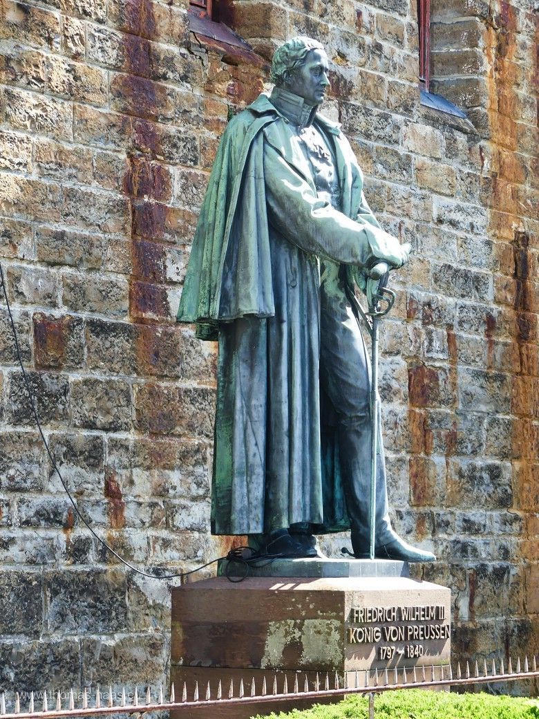 Statue Friedrich Wilhelm III, König von Preußen, 1797 - 1840 Friedrich Wilhelm III, König von Preußen, 1797 - 1840