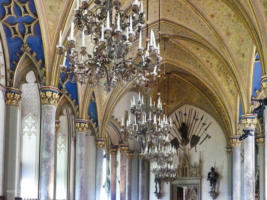 Grafensaal der Burg Hohenzollern, Juni 2024 Auf dem Weg durch Säle und Gemächer, Juni 2024