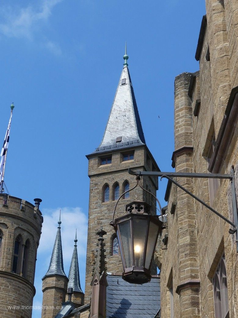 Burghof der Burg Hohenzollern, Juni 2024 Burghof der Burg Hohenzollern, Juni 2024