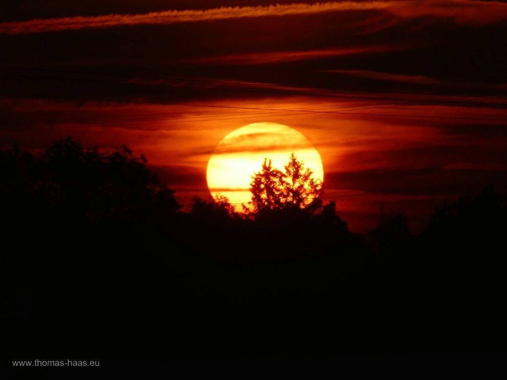 Sonnenaufgang nahe Illerrieden, September 2024 Sonnenaufgang nahe Illerrieden, September 2024