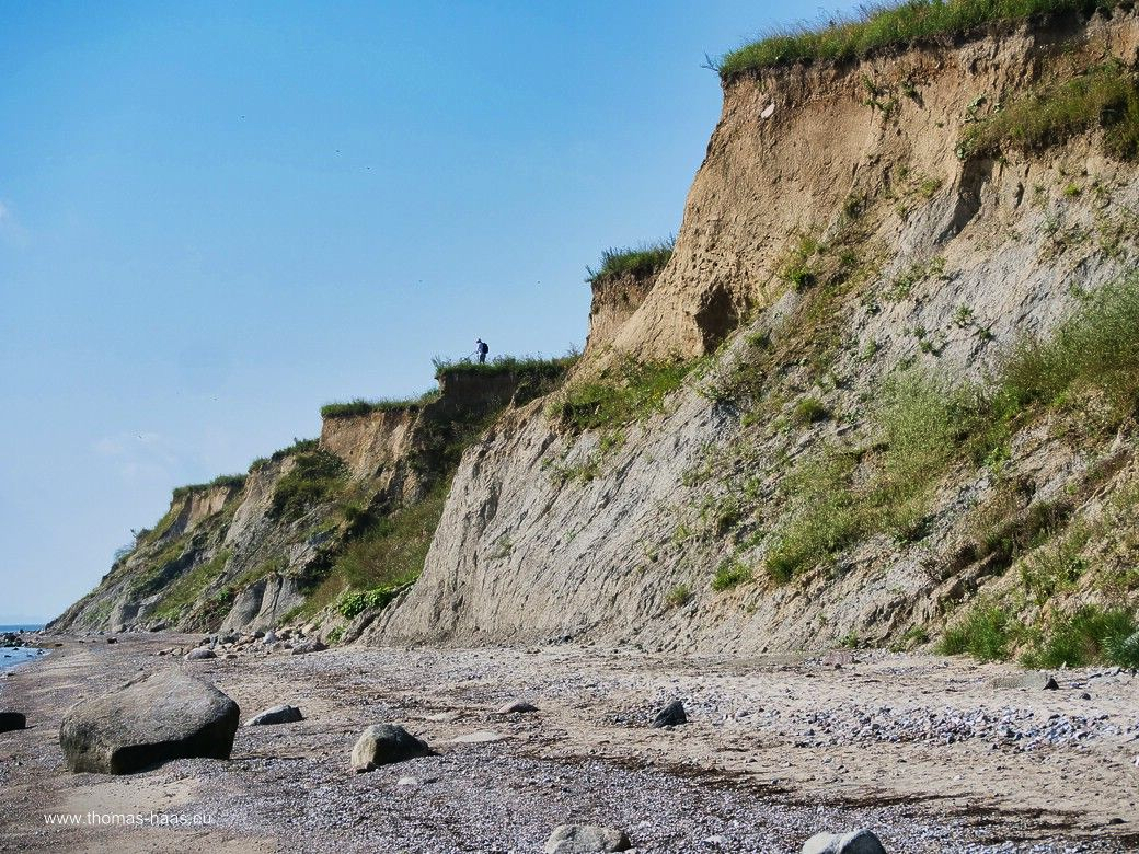 Steilküste in Schönhagen