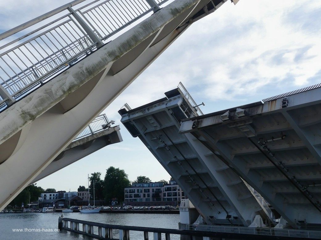 Klappt super! Standplatz auf der Brücke in Kappeln, August 2025 Klappt super! Standplatz auf der Brücke in Kappeln, August 2025