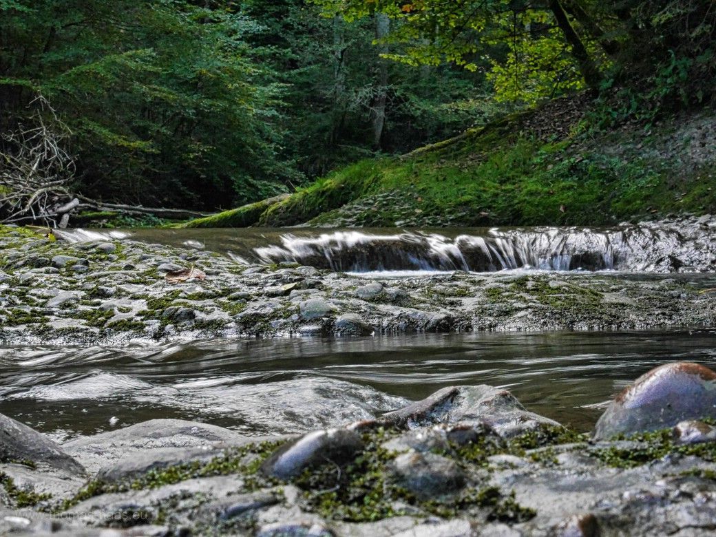 Langzeitbelichtung im Wasserlauf der Argen... Die ersten Langzeitbelichtungen im Wasserlauf, 2023