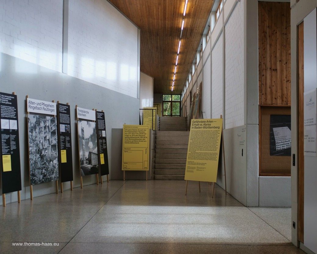 Ausstellungsbereich an der HfG Ulm - Mit freundlicher Genehmigung der Stiftung HfG, Ulm Ausstellungsbereich an der HfG Ulm - Mit freundlicher Genehmigung der Stiftung HfG, Ulm
