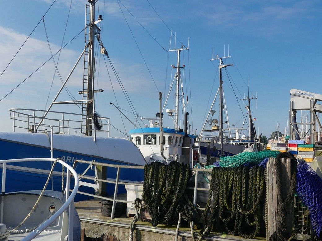 Kappeln, im Fischereihafen, August 2025 Kappeln, im Fischereihafen, August 2025