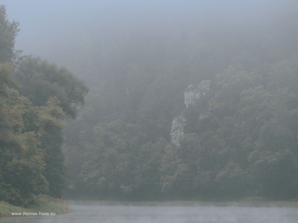Nebel in Richtung Weltenburg... Nebel in Richtung Weltenburg...