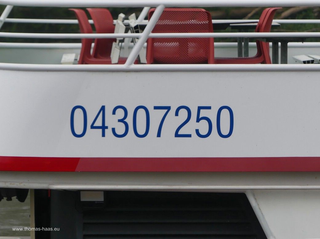 Die ENI-Nummer der Donauprinzessin... Die ENI-Nummer der Donauprinzessin...