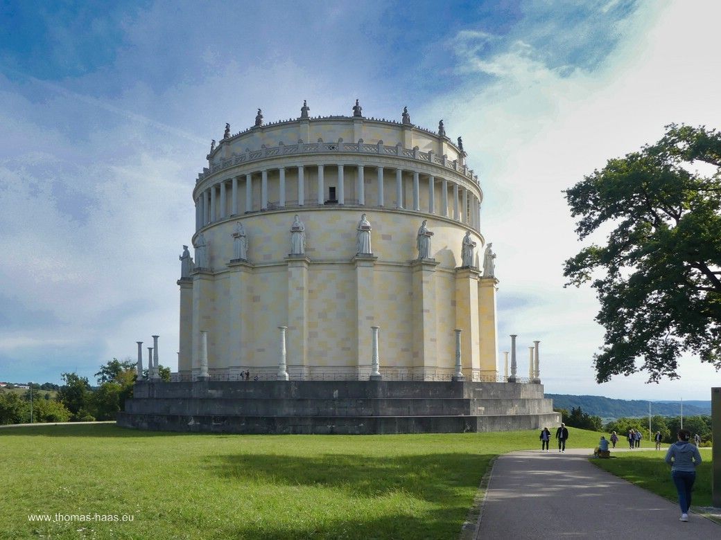 Die Befreiungshalle ist eine Gedenkstätte auf dem Michelsberg in der bayerischen Stadt Kelheim Die Befreiungshalle ist eine Gedenkstätte auf dem Michelsberg in der bayerischen Stadt Kelheim