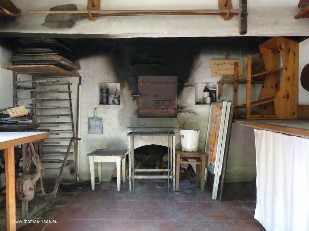Backhaus von 1886 - Innenaufnahme Backhaus von 1886 - Innenaufnahme