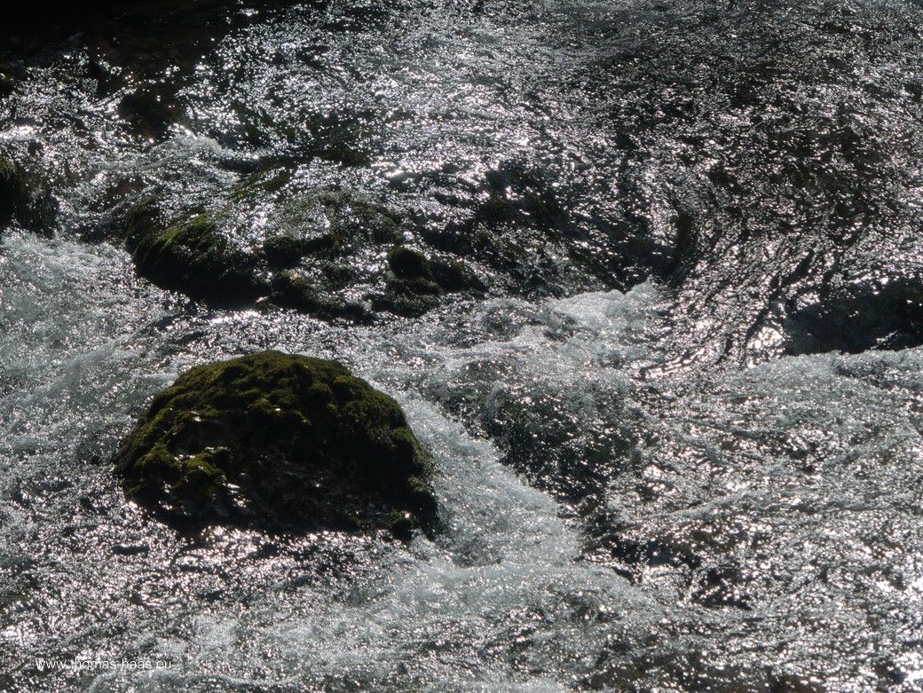 Die Gunzesrieder Ache im Haldertobel... Die Gunzesrieder Ache im Haldertobel