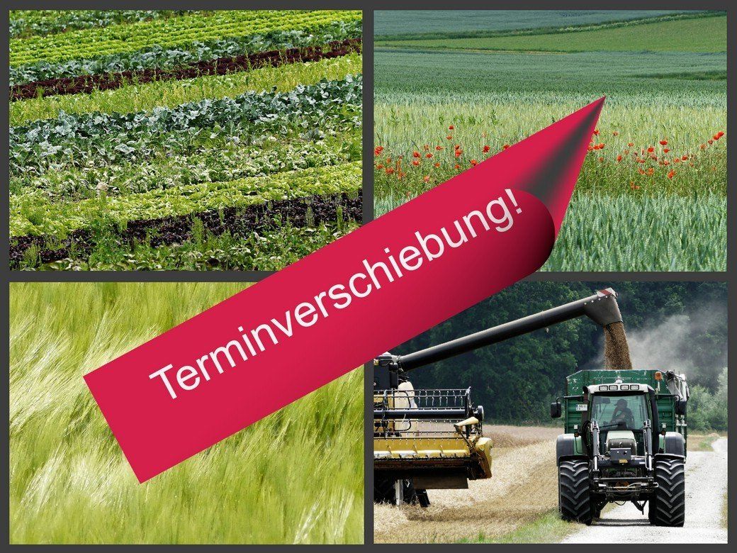 Terminverschiebung wegen Corona! Terminverschiebung wegen Corona!