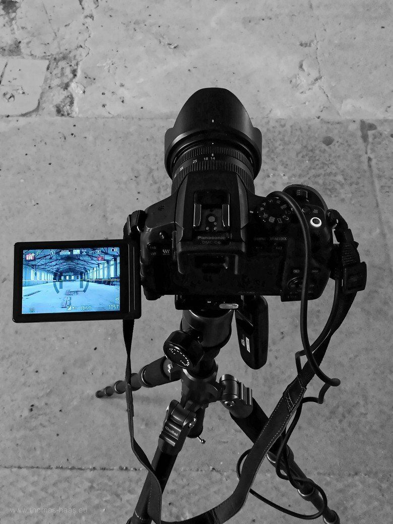 Einsatz - Die G6 auf dem Reisestativ, 2020 Einsatz - Die G6 auf dem Reisestativ, 2020