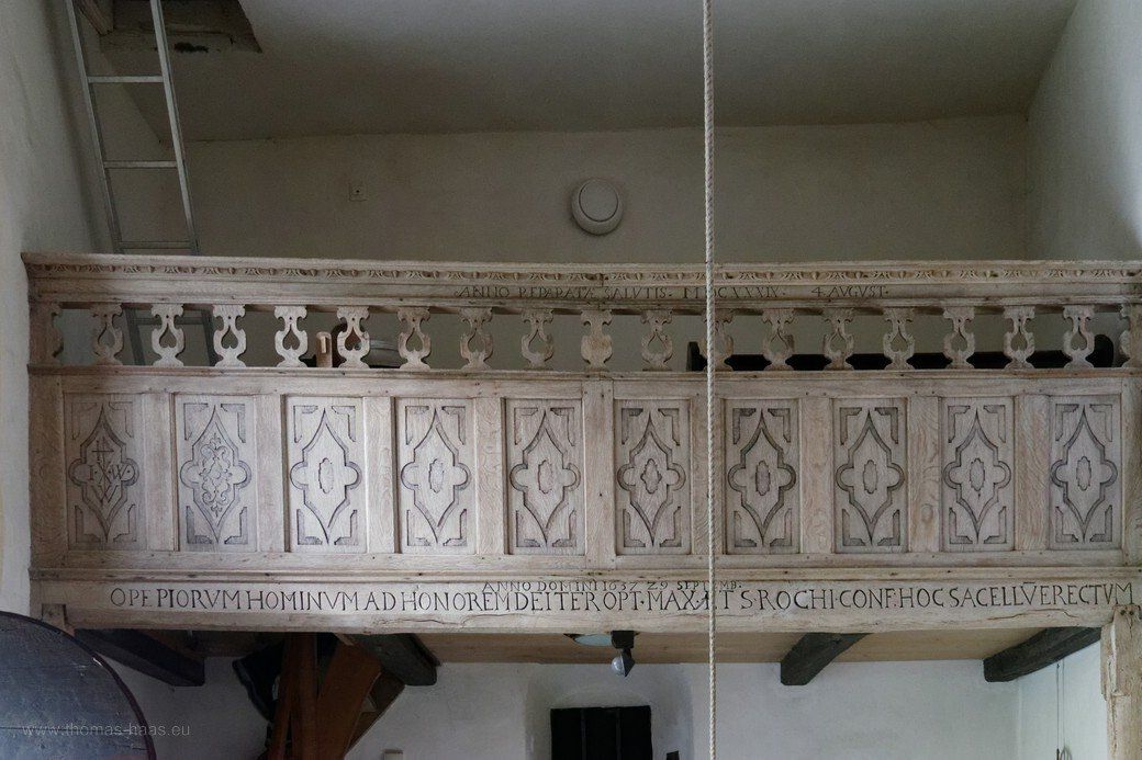 Empore der St.-Rochus-Kapelle, Eslohe Empore der St.-Rochus-Kapelle, Eslohe