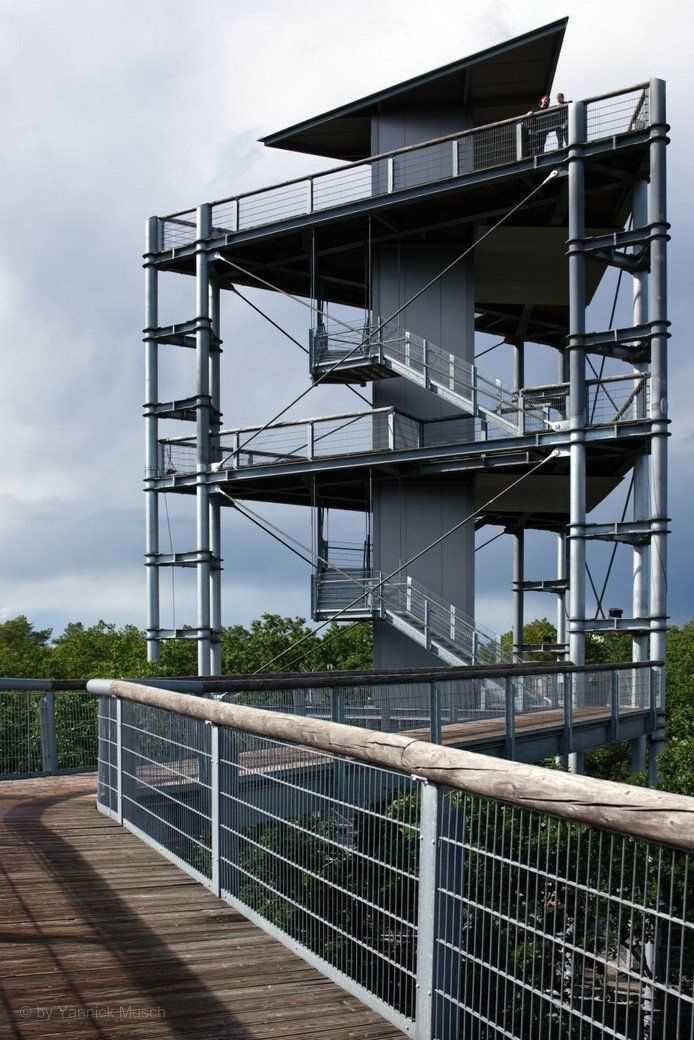 Turm am Baumkronenpfad Beelitz-Heilstätten, © by Yannick Musch, 2022 Turm am Baumkronenpfad Beelitz-Heilstätten, © by Yannick Musch, 2022