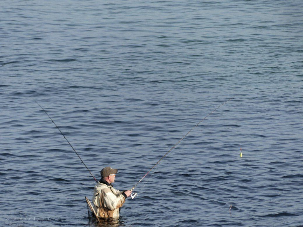 Angler in der Ostsee... Angler in der Ostsee...