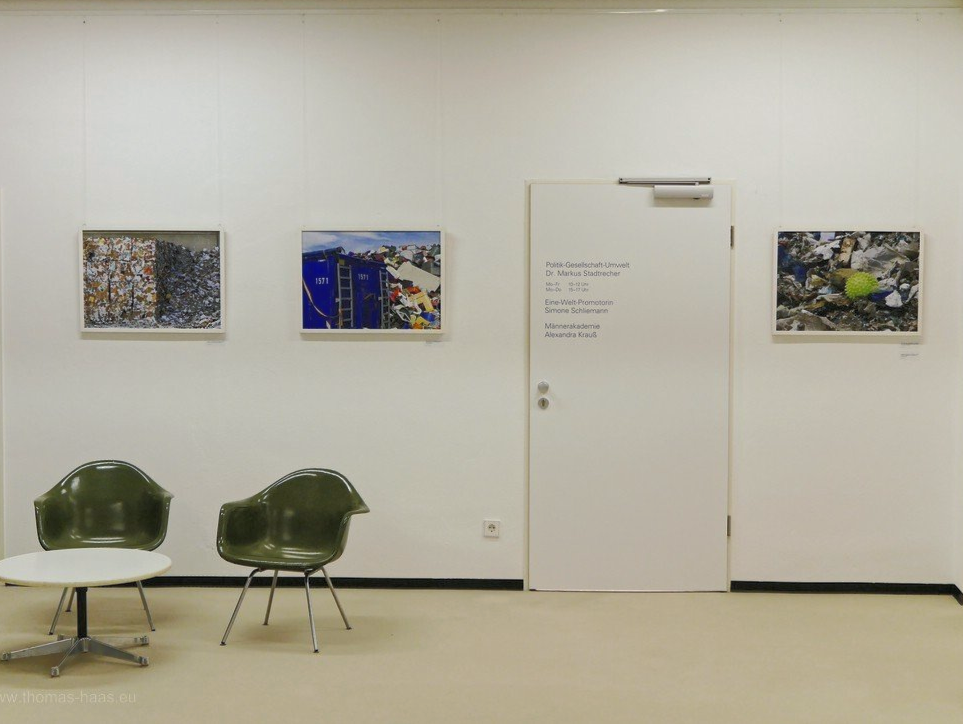 Hängung der Ausstellung Hängung der Ausstellung