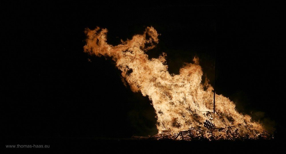 Funkenfeuer, Bellenberg - Austreibung des Winters Funkenfeuer, Bellenberg