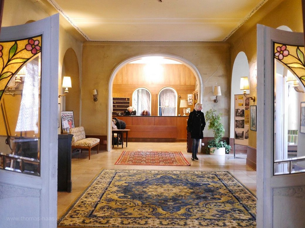 Der Eingangsbereich, die Halle, in der Waldlust, November 2023 Eingangsbereich/Halle der Waldlust, November 2023