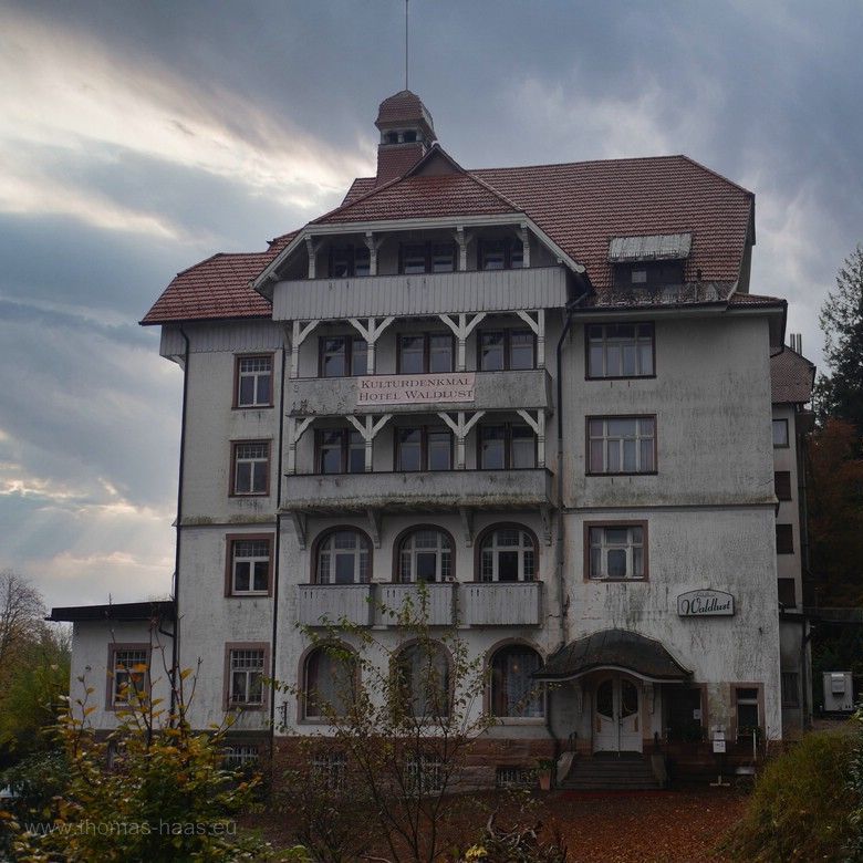 Das Hotelgebäude Waldlust Freudenstadt, 2023