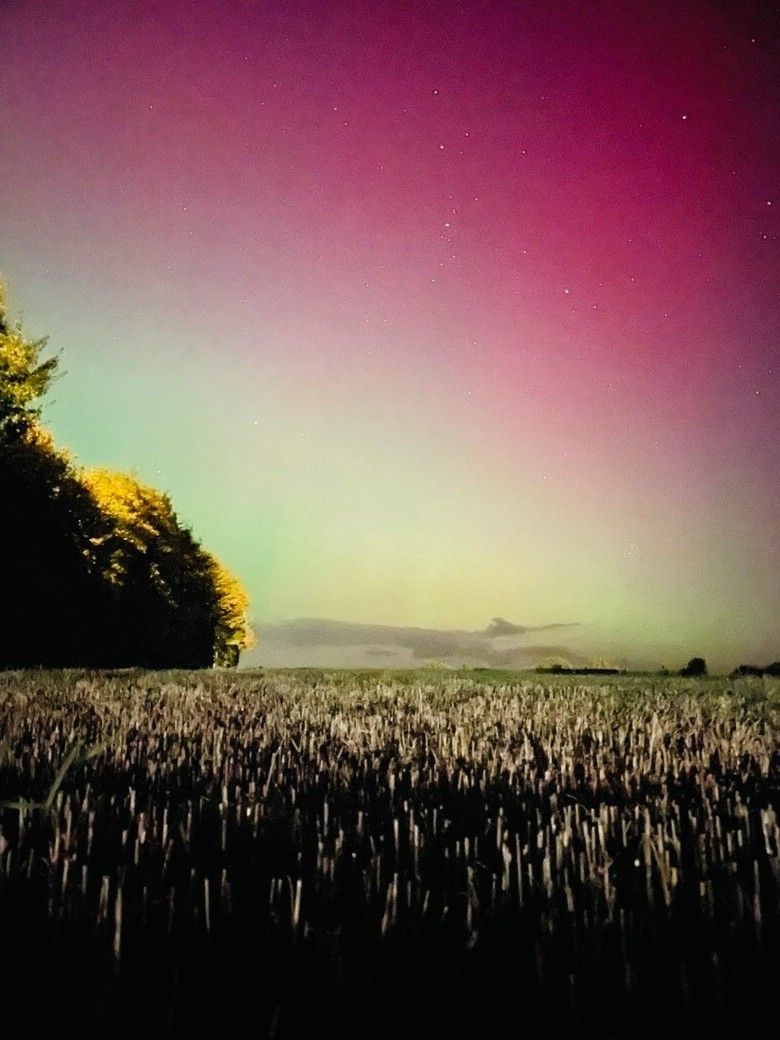 Nordlicht oder Polarlicht in Karby, © by Stephi Brix Nordlicht oder Polarlicht in Karby, © by Stephi Brix