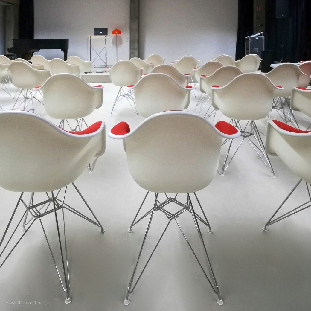 Der Club Orange, Veranstaltungsraum der vh ulm, 2021 Der Club Orange, Veranstaltungsraum der vh ulm, 2021