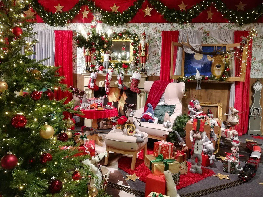 Weihnachten 2021 in einem Sendener Möbelhaus...