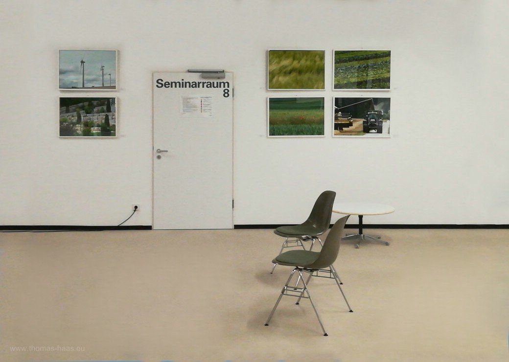 Die Ausstellung in der Bearbeitung...