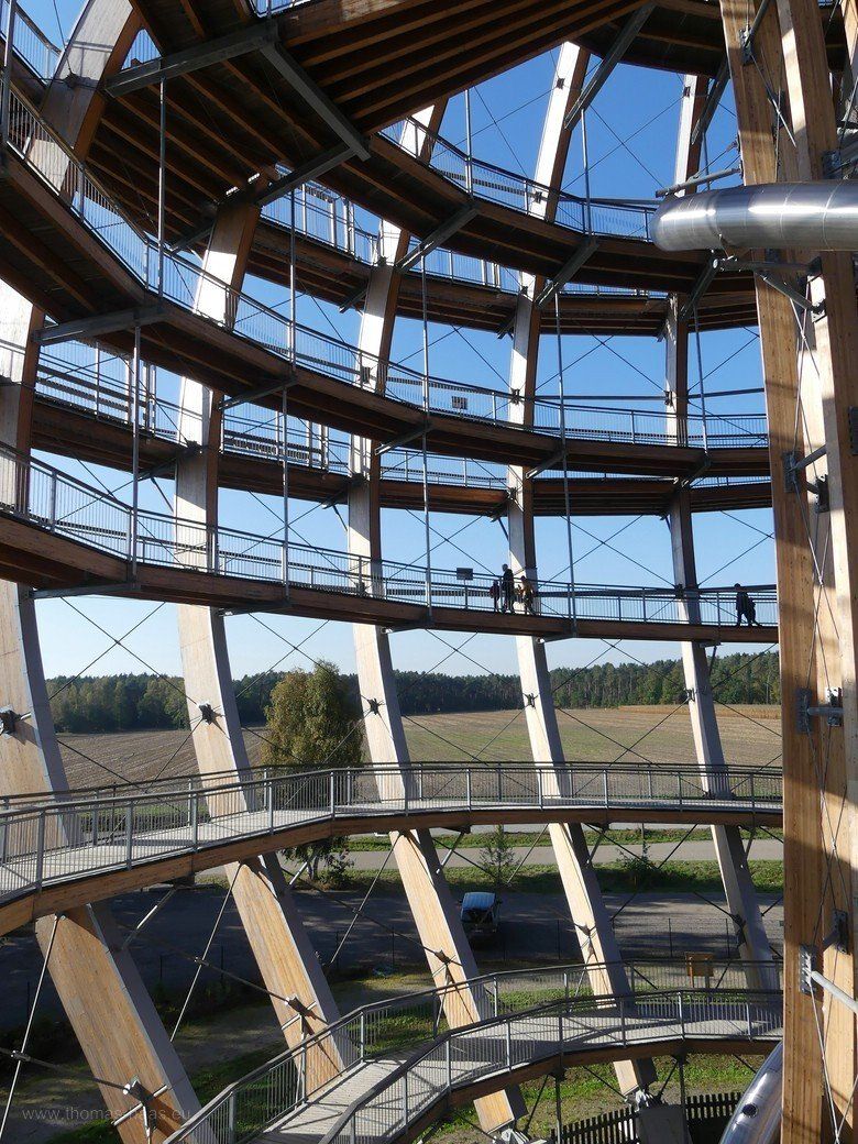 Die begehbare Holzkugel...