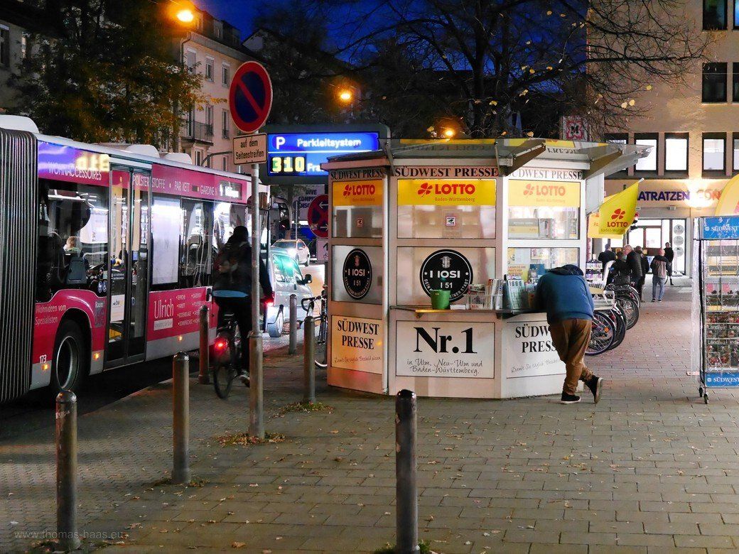 Kuhranzanacht - Street in Ulm, November 2022 Kuhranzanacht - Street in Ulm, November 2022