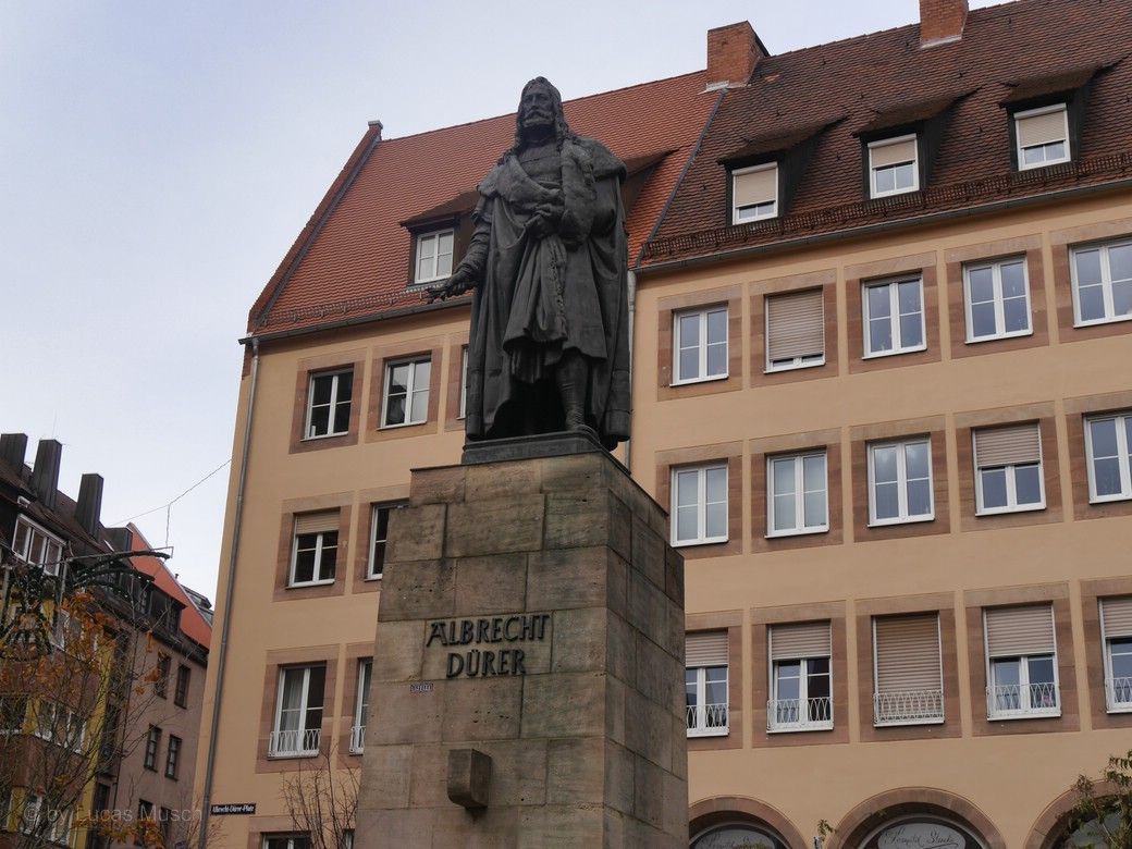 Albrecht-Dürer-Denkmal, Nürnberg, © by Lucas M. Nürnberg, Albrecht-Dürer-Denkmal, 2023 © by Lucas M.