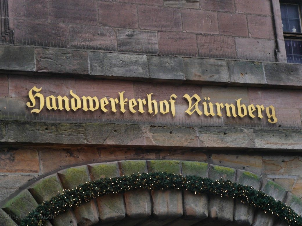 Der Zugang zum Handwerkerhof in Nürnberg Der Zugang zum Handwerkerhof in Nürnberg, © by Lucas M., 2023