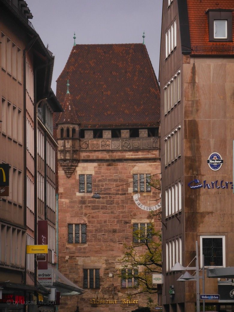 Fassaden aus Jahrhunderten in Nürnberg, © by Lucas M., 2023 Fassaden aus Jahrhunderten - Nürnberg © by Lucas M., 2023