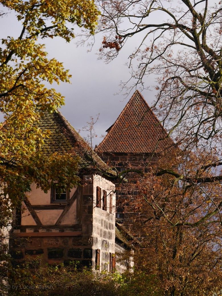 Spätherbst in der Altstadt... Nürnberg, Spätherbst in der Altstadt... Nürnberg, 2023, © by Lucas M.