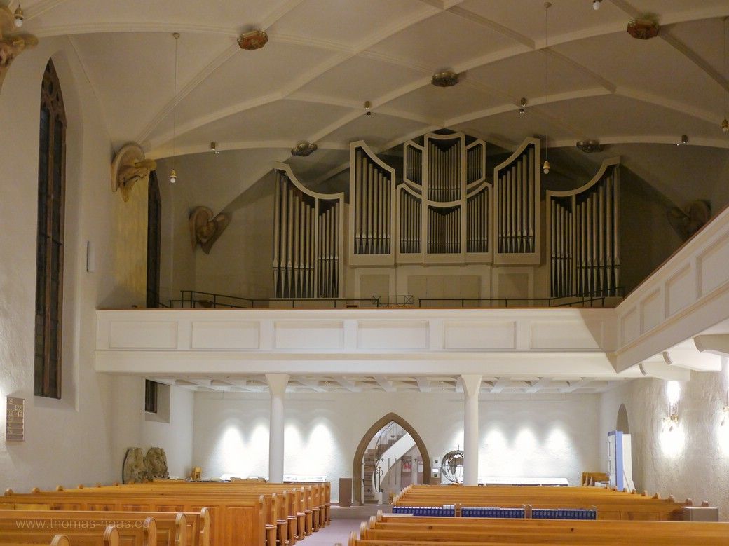 Orgelempore der Stadtkirche Freudenstadt, 2023