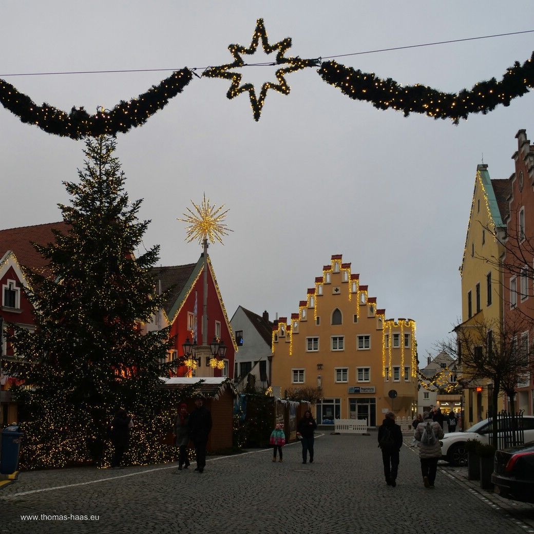 Abensberg, Stadtplatz, Dezember 2025 Abensberg, Stadtplatz, Dezember 2025