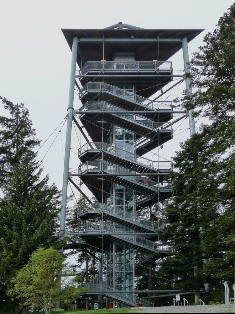 Der Turm im skywalk, Scheidegg