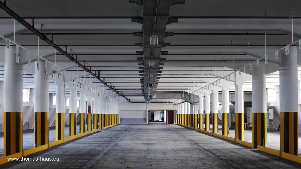 Bilder aus der alten Papierfabrik Scheufelen als Einzelprojekt, Dezember 2023 Das alte Papierlager bei Scheufelen, Dezember 2023