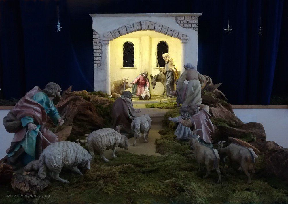 Vereinskrippe der Krippenfreunde Illerberg und Umgebung e.V. - Aufbau 2020, Vöhringen Die Vereinskrippe der Krippenfreunde Illergerg und Umgebung e.V., 2020 in Vöhringen