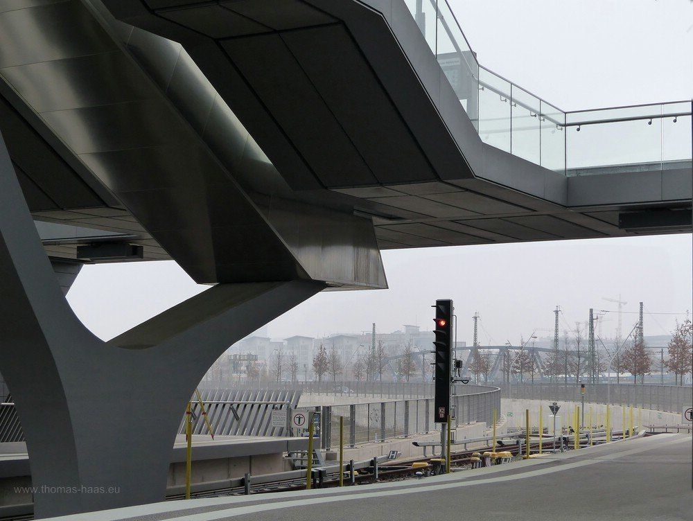 Detail der Konstruktion, U4, Hamburg, Elbbrücken, 2019