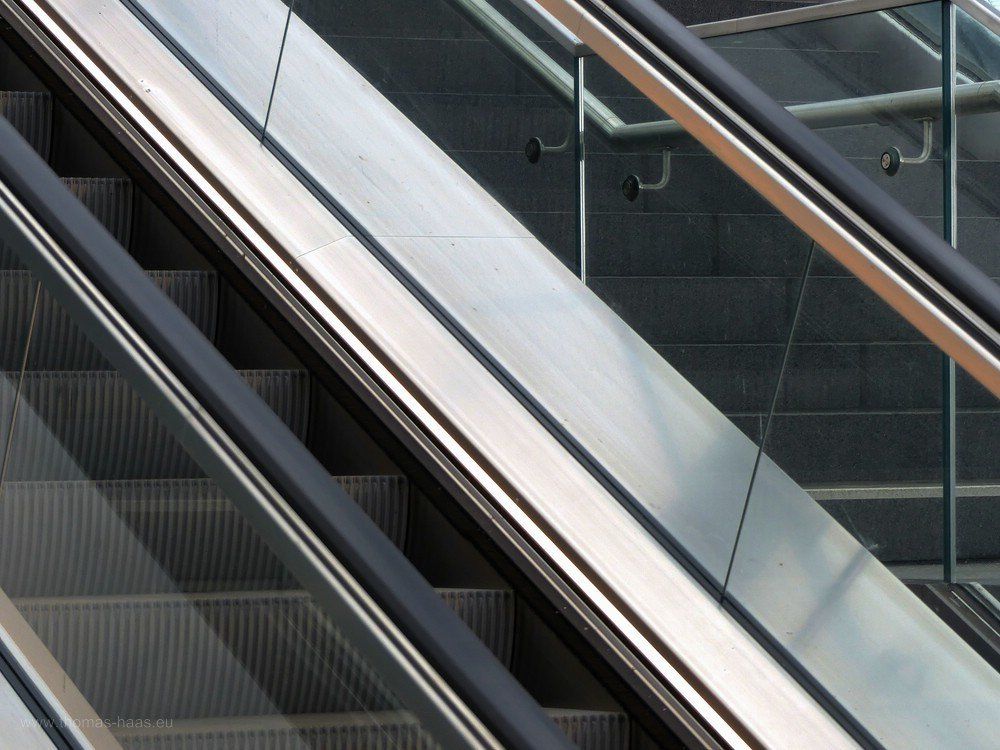 Treppen, Station Elbbrücken der U4, Hamburg, 2019