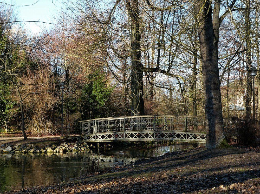 Kurpark Bad Mergentheim Im Kurpark Bad Mergentheim, keine Spuren vom Winter...